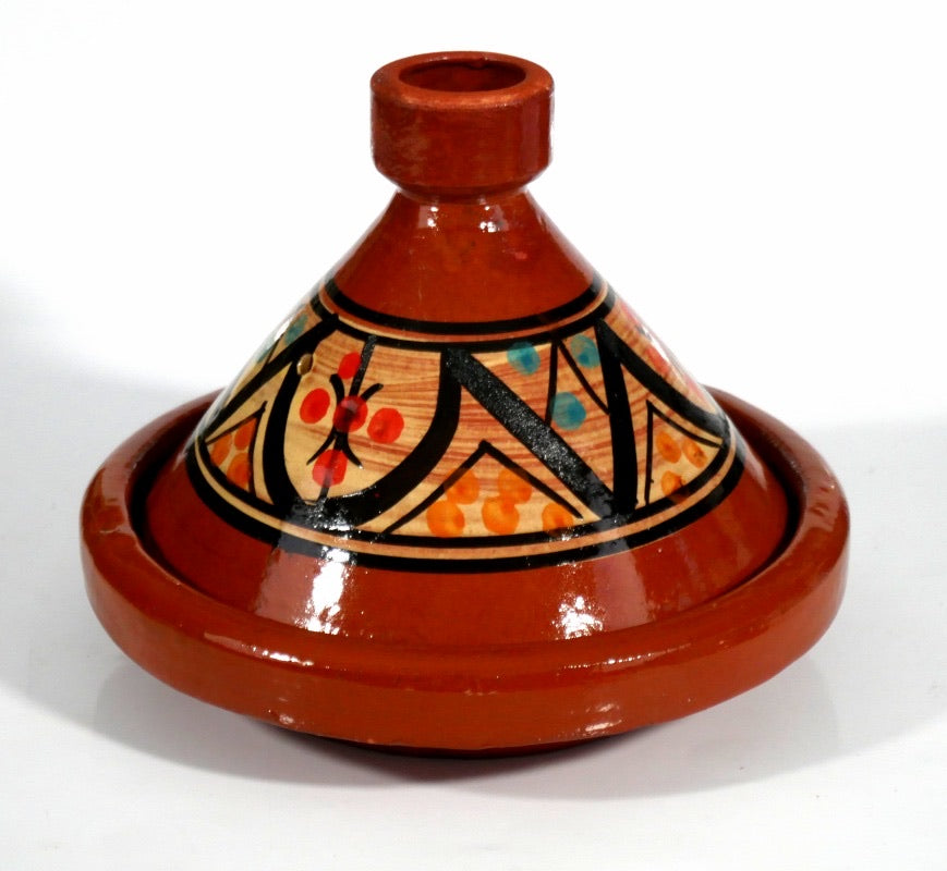 Mini Tajine Kruidenhouder Sauzen Keramiek Terracotta Marokko Marokkaans  0203221306